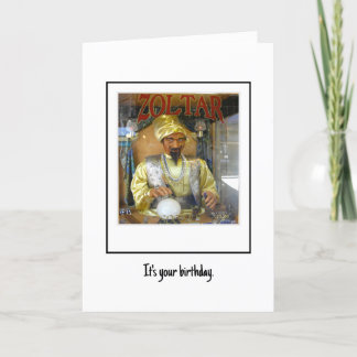 Grande carte de voeux d'anniversaire