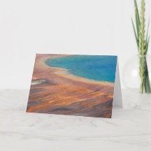 Grande Carte de voeux pliée Printemps Prismatique