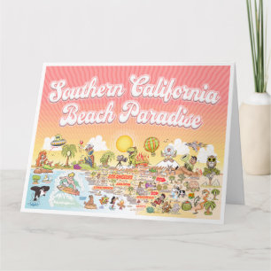Grande carte de voeux SoCal