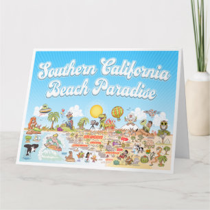 Grande carte de voeux SoCal