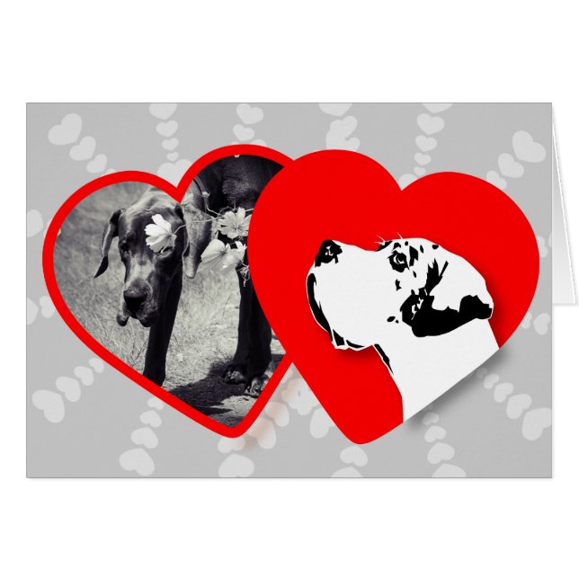 Grande carte Modèle Dane (Devant horizontal)