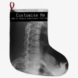 Grande Chaussette De Noël 2 radiographiés (original)