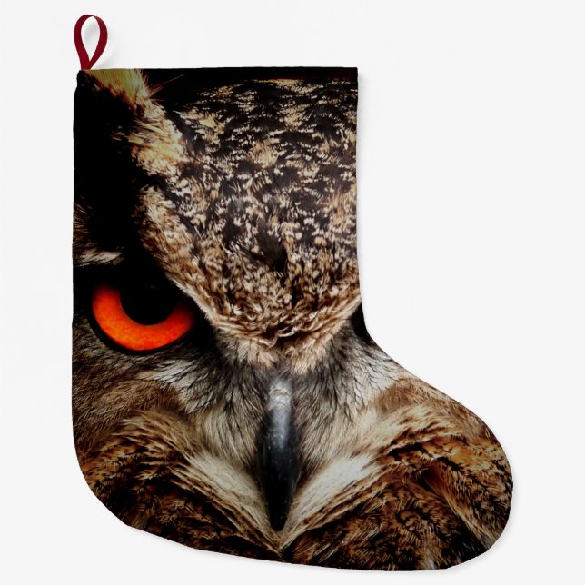 Grande Chaussette De Noël aigle (Devant)
