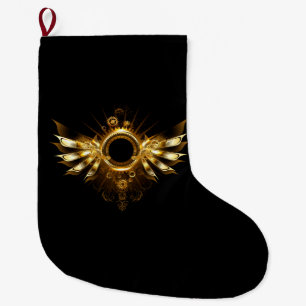 Grande Chaussette De Noël Ailes de Steampunk