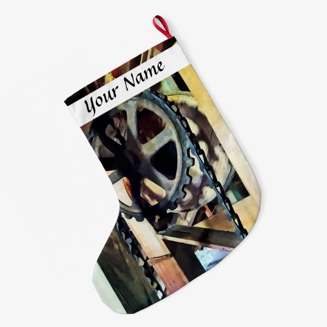 Grande Chaussette De Noël Avantage mécanique (Dos (Accrochage))