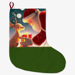 Grande Chaussette De Noël Bonté de Noël 1