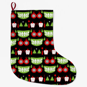Grande Chaussette De Noël Cadeaux de Noël Dental Doctor