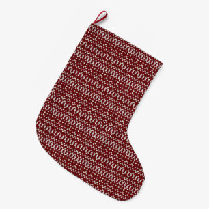 Grande Chaussette De Noël Chandail Vacances