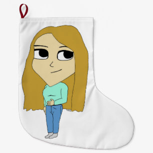 Grande Chaussette De Noël chibi