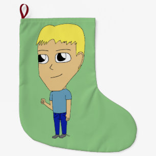 Grande Chaussette De Noël chibi
