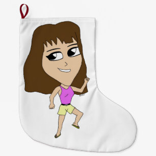 Grande Chaussette De Noël chibi