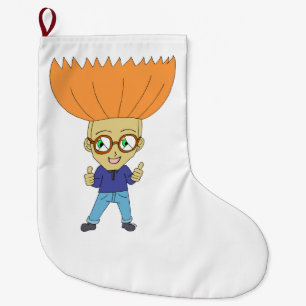 Grande Chaussette De Noël chibi
