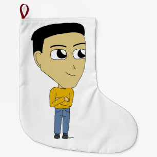 Grande Chaussette De Noël chibi