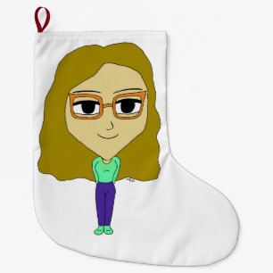 Grande Chaussette De Noël chibi