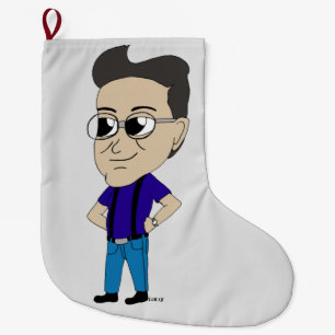 Grande Chaussette De Noël chibi