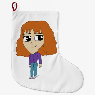 Grande Chaussette De Noël chibi