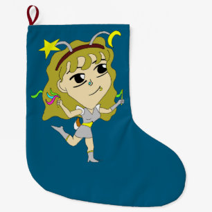 Grande Chaussette De Noël chibi