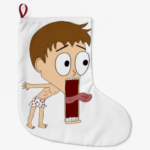 Grande Chaussette De Noël chibi