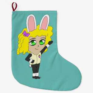 Grande Chaussette De Noël chibi