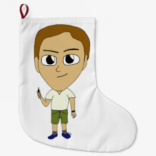 Grande Chaussette De Noël chibi