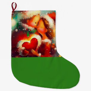 Grande Chaussette De Noël Christmas Love 3