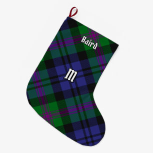 Grande Chaussette De Noël Clan Baird Tartan