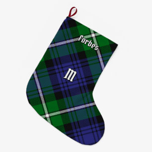 Grande Chaussette De Noël Clan Forbes Tartan