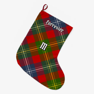 Grande Chaussette De Noël Clan Forrester Tartan