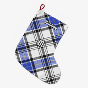 Grande Chaussette De Noël Clan Hannay Tartan