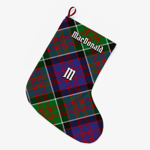 Grande Chaussette De Noël Clan MacDonald de Clanranald Tartan