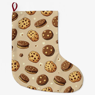 Grande Chaussette De Noël Cookie Holiday Stockings