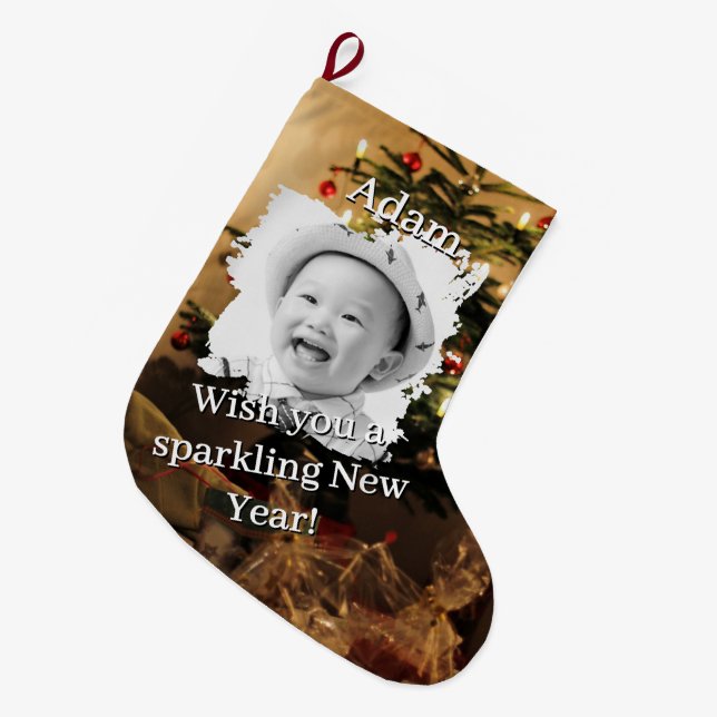 GRANDE CHAUSSETTE DE NOËL CS01  (Devant (Accrochage))