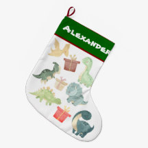 Échange de cadeaux de Noël Cute Dinosaur