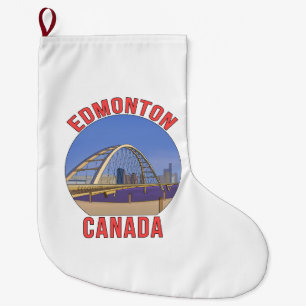 Grande Chaussette De Noël Edmonton Alberta Canada