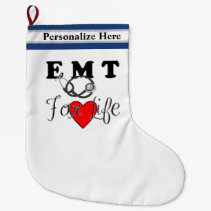 Grande Chaussette De Noël EMT pendant la vie