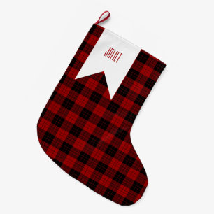 Grande Chaussette De Noël Erskine (Paton) Tartan Scottish Plaid Motif