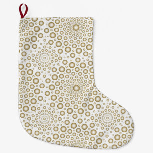 Grande Chaussette De Noël Feux