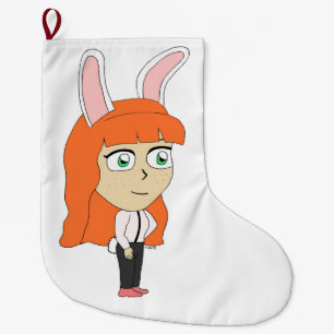 Grande Chaussette De Noël fillette