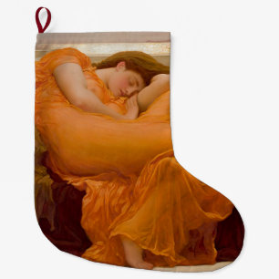 Grande Chaussette De Noël Flaming June (par Frederic Leighton)