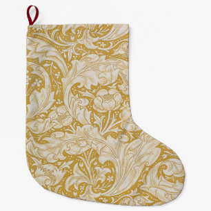 Grande Chaussette De Noël Fleur boutonnière classique de William Morris
