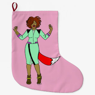 Grande Chaussette De Noël Foxy Girl