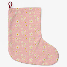 Groovy Blush Boho Daisy Motif Jardin Wrap