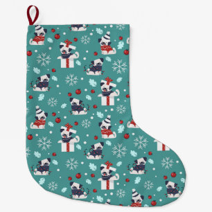 Grande Chaussette De Noël Gros Noël amusant