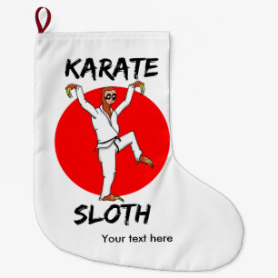 Grande Chaussette De Noël karaté paresseux TOUS LES MAGASINS TEXTE.png