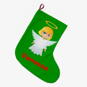 Grande Chaussette De Noël Les Enfants de Noël