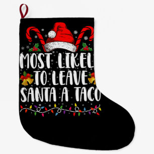 Grande Chaussette De Noël Les Plus Susceptibles De Quitter Père Noël Un Noël