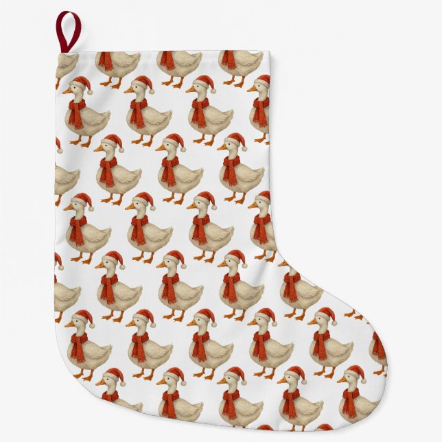 Grande Chaussette De Noël Merry Christmas to my Silly Goose (Devant)