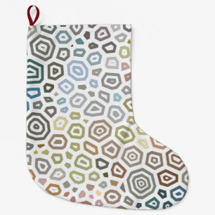 Grande Chaussette De Noël Motif expérimental 2