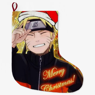 Grande Chaussette De Noël Naruto Christmas Stocking