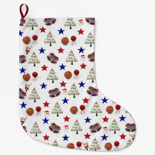 Grande Chaussette De Noël Noël, Joyeux Noël